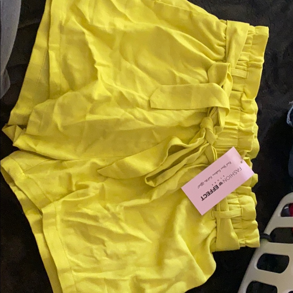 Fashion Effect linen shorts